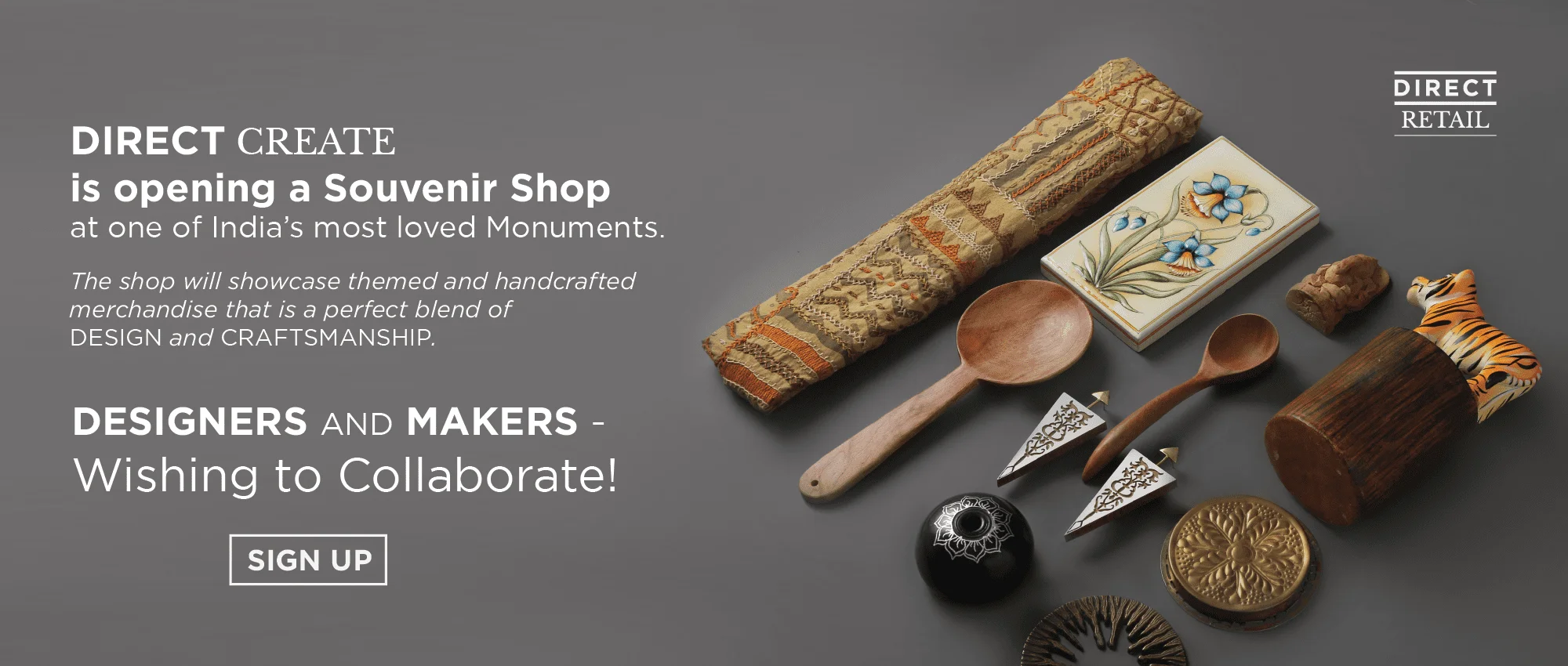 Direct Create souvenir shop